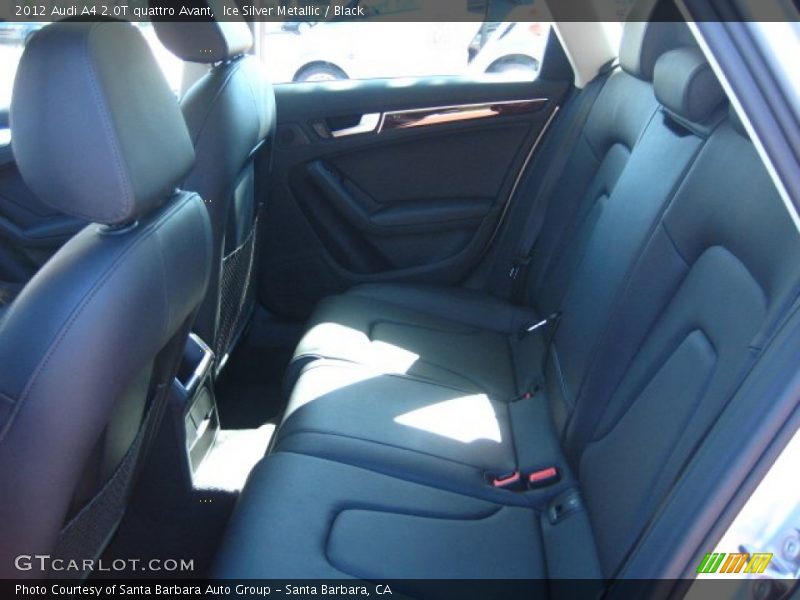 Ice Silver Metallic / Black 2012 Audi A4 2.0T quattro Avant