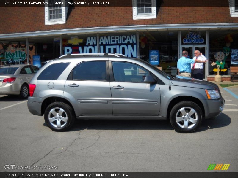 Stone Gray Metallic / Sand Beige 2006 Pontiac Torrent AWD