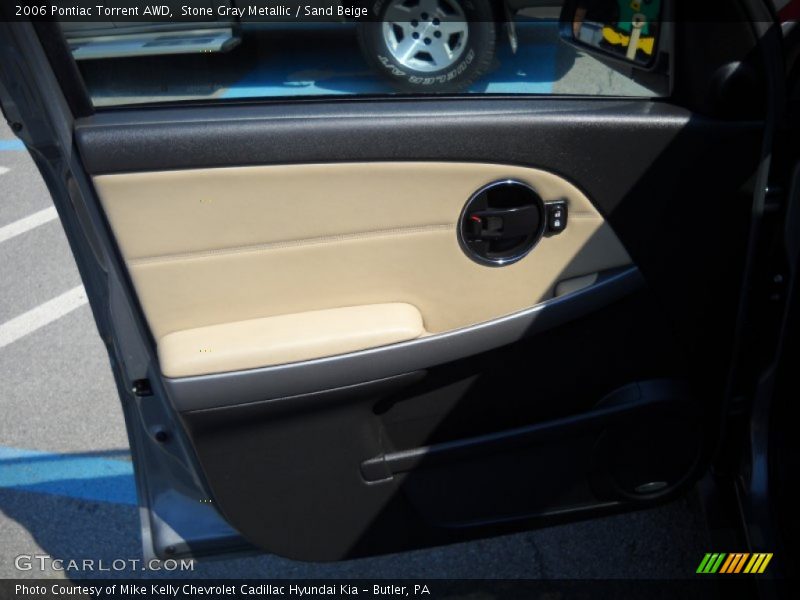 Stone Gray Metallic / Sand Beige 2006 Pontiac Torrent AWD