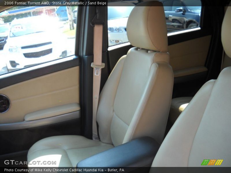 Stone Gray Metallic / Sand Beige 2006 Pontiac Torrent AWD