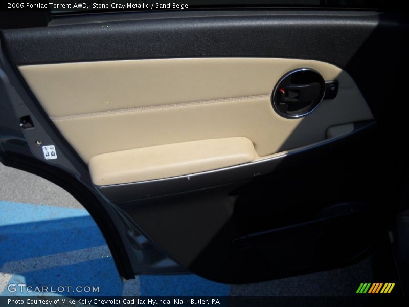 Stone Gray Metallic / Sand Beige 2006 Pontiac Torrent AWD