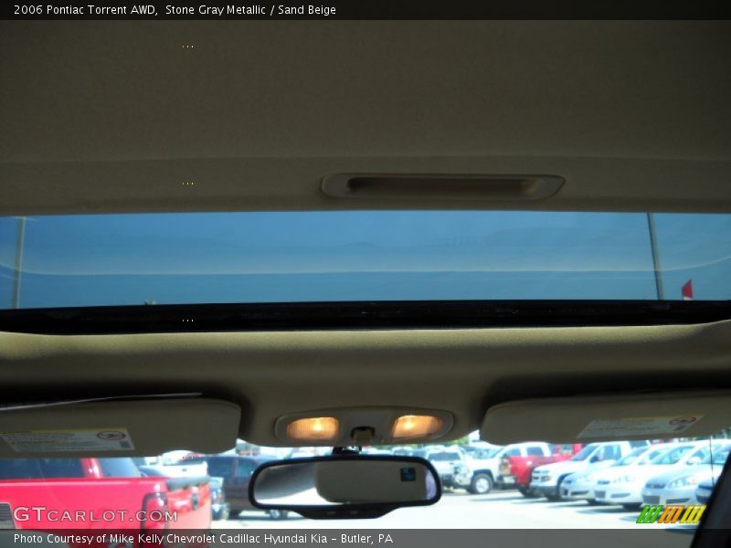 Stone Gray Metallic / Sand Beige 2006 Pontiac Torrent AWD