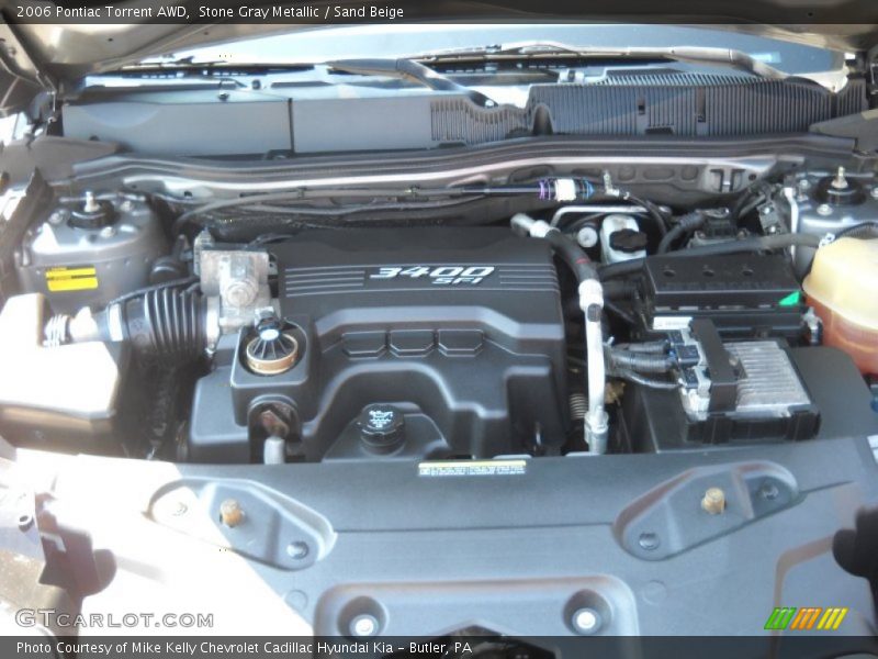 Stone Gray Metallic / Sand Beige 2006 Pontiac Torrent AWD