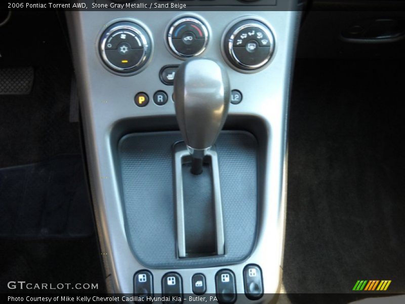 Stone Gray Metallic / Sand Beige 2006 Pontiac Torrent AWD