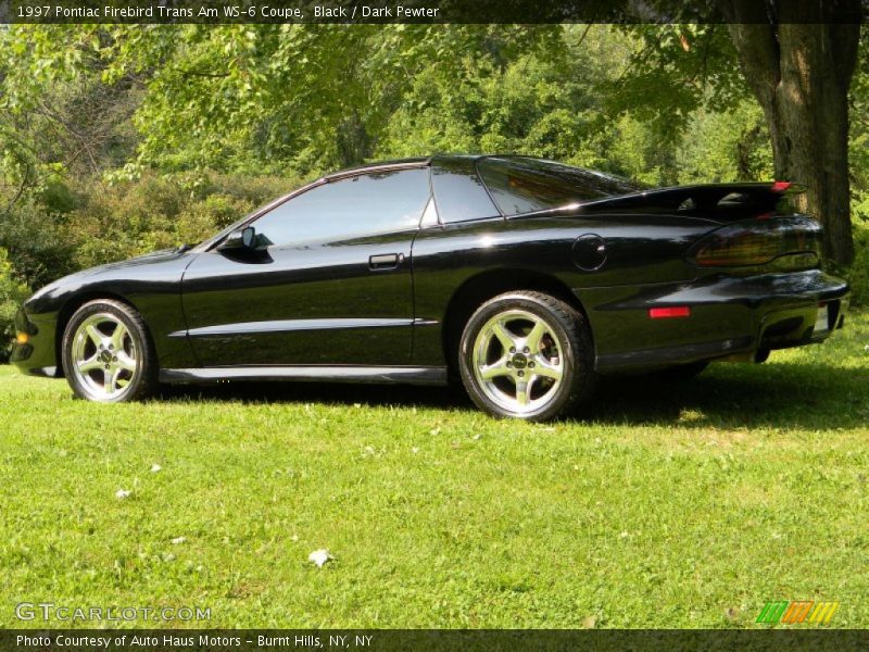 Black / Dark Pewter 1997 Pontiac Firebird Trans Am WS-6 Coupe