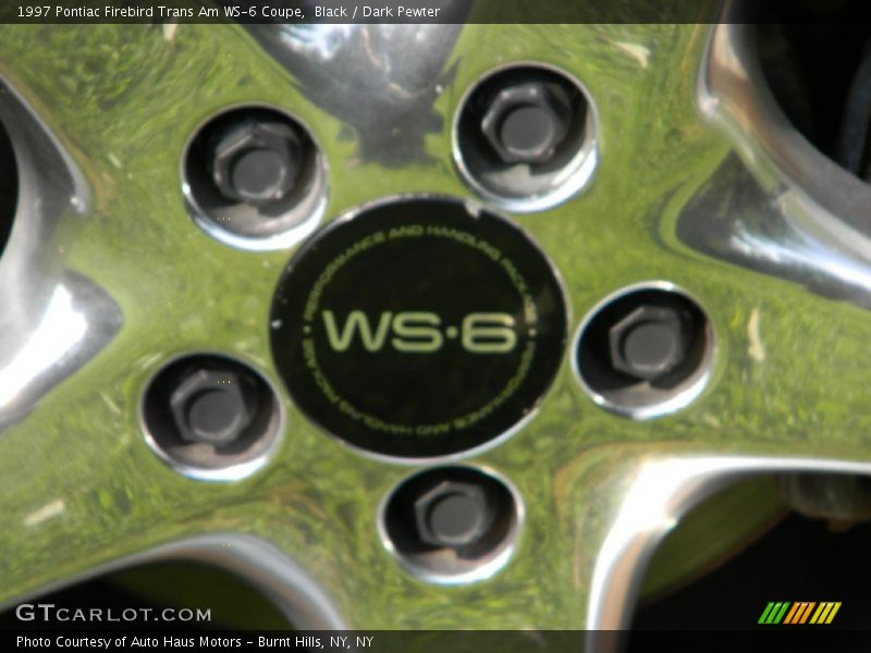 Black / Dark Pewter 1997 Pontiac Firebird Trans Am WS-6 Coupe