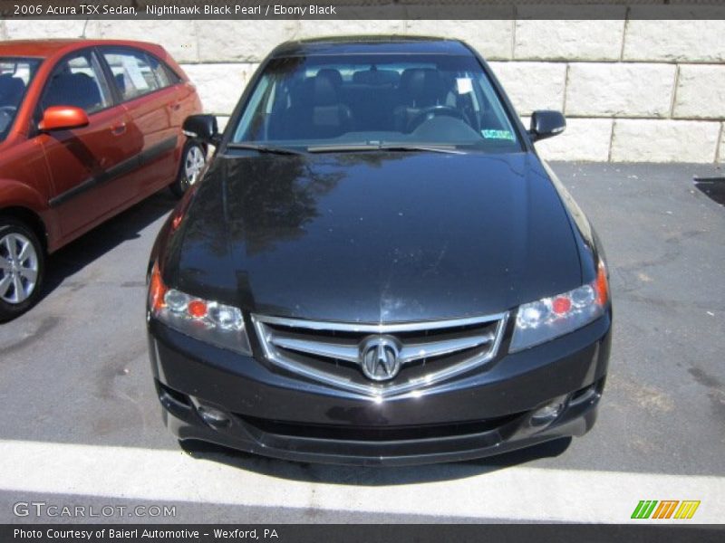 Nighthawk Black Pearl / Ebony Black 2006 Acura TSX Sedan