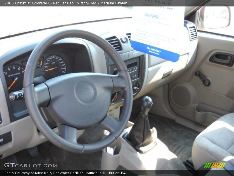 Victory Red / Medium Pewter 2006 Chevrolet Colorado LS Regular Cab