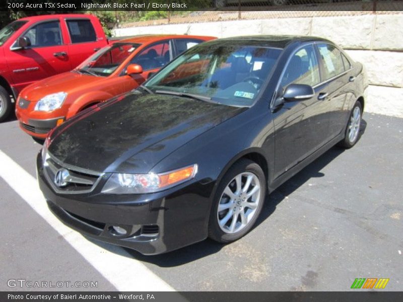Nighthawk Black Pearl / Ebony Black 2006 Acura TSX Sedan
