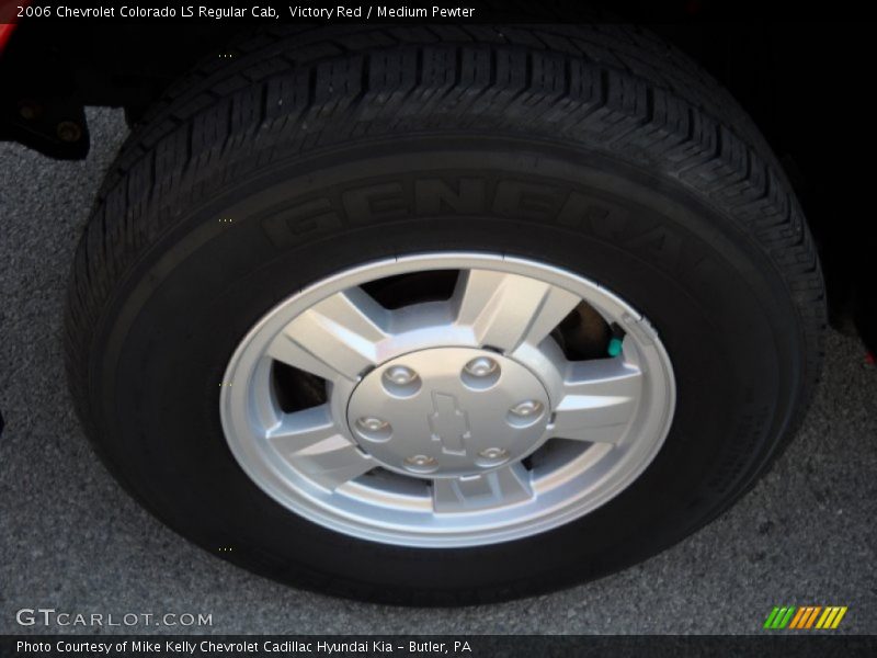 Victory Red / Medium Pewter 2006 Chevrolet Colorado LS Regular Cab