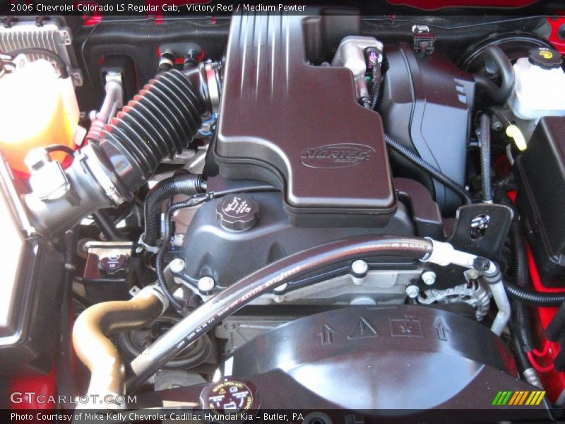 Victory Red / Medium Pewter 2006 Chevrolet Colorado LS Regular Cab