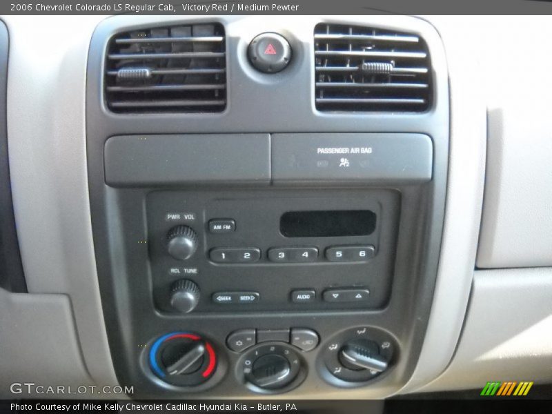 Victory Red / Medium Pewter 2006 Chevrolet Colorado LS Regular Cab