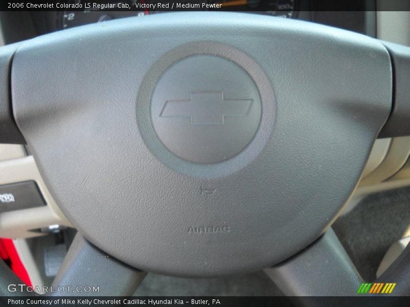 Victory Red / Medium Pewter 2006 Chevrolet Colorado LS Regular Cab
