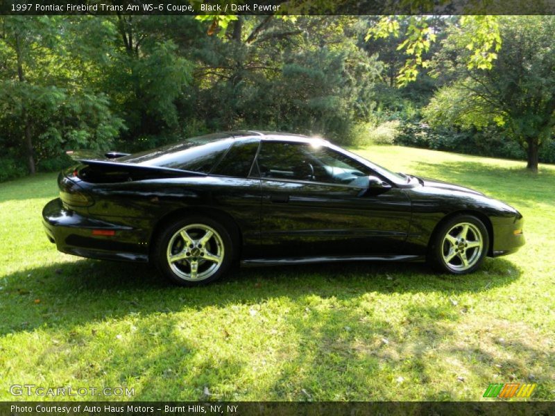 Black / Dark Pewter 1997 Pontiac Firebird Trans Am WS-6 Coupe