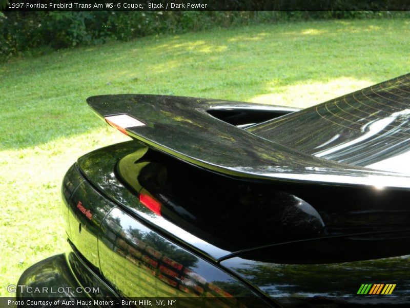 Black / Dark Pewter 1997 Pontiac Firebird Trans Am WS-6 Coupe