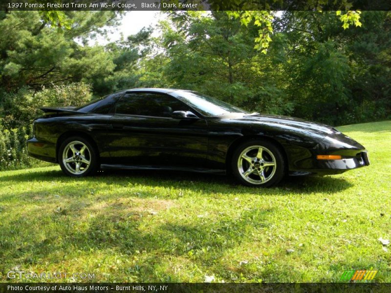 Black / Dark Pewter 1997 Pontiac Firebird Trans Am WS-6 Coupe