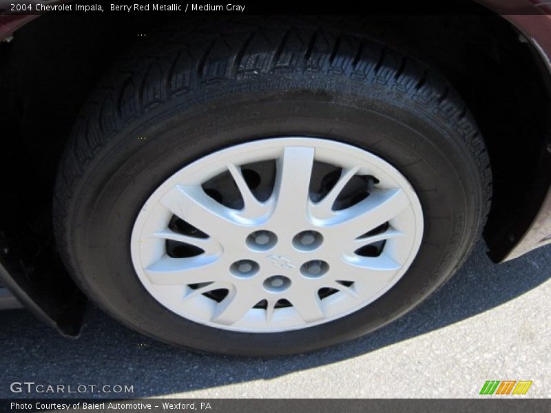 Berry Red Metallic / Medium Gray 2004 Chevrolet Impala