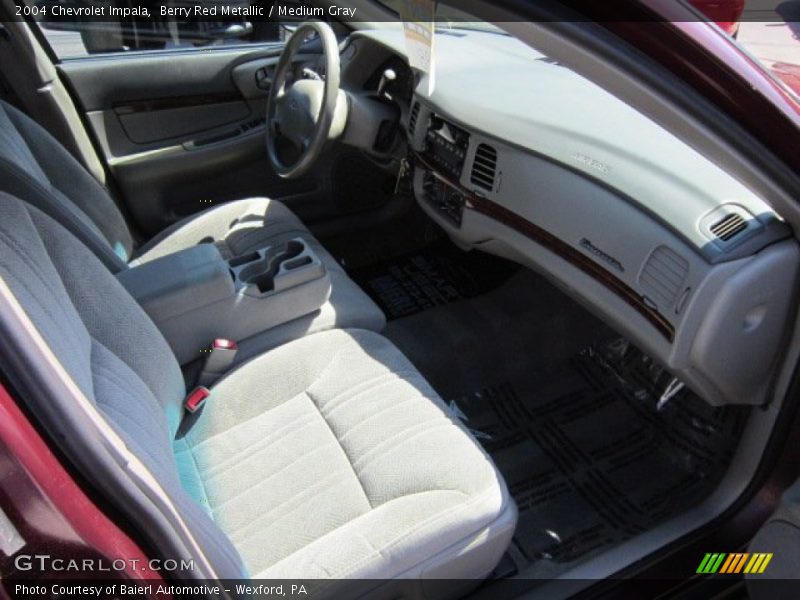 Berry Red Metallic / Medium Gray 2004 Chevrolet Impala