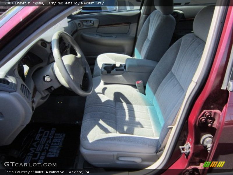 Berry Red Metallic / Medium Gray 2004 Chevrolet Impala