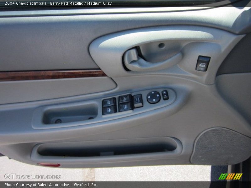 Berry Red Metallic / Medium Gray 2004 Chevrolet Impala