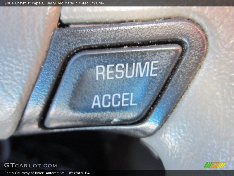 Berry Red Metallic / Medium Gray 2004 Chevrolet Impala