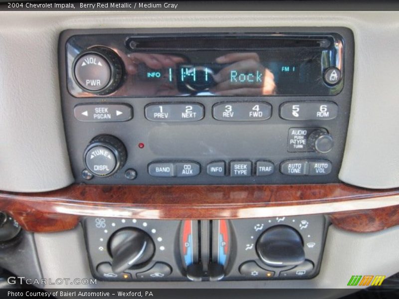 Berry Red Metallic / Medium Gray 2004 Chevrolet Impala