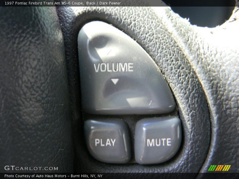 Black / Dark Pewter 1997 Pontiac Firebird Trans Am WS-6 Coupe