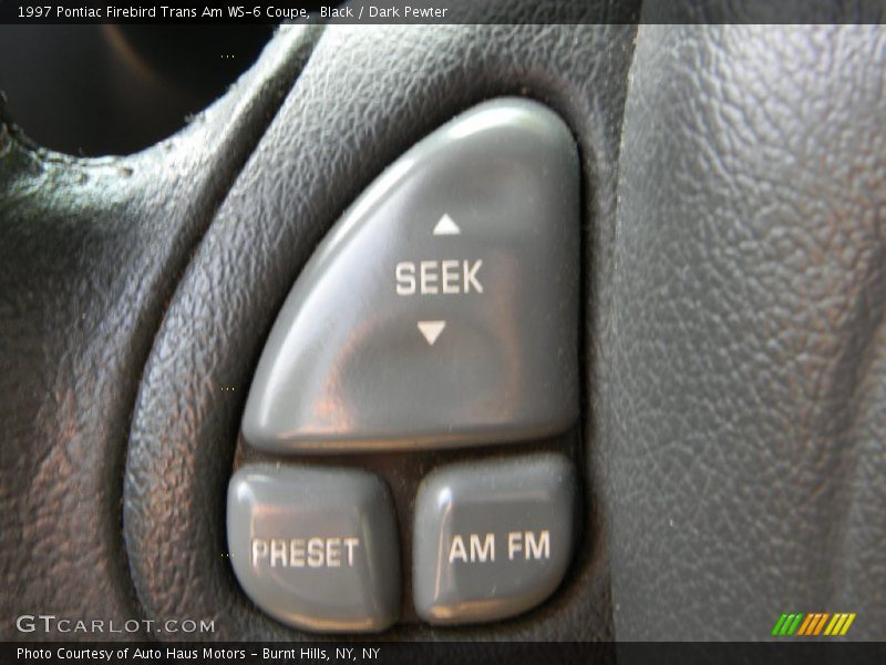 Black / Dark Pewter 1997 Pontiac Firebird Trans Am WS-6 Coupe