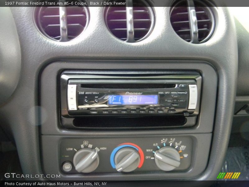 Black / Dark Pewter 1997 Pontiac Firebird Trans Am WS-6 Coupe