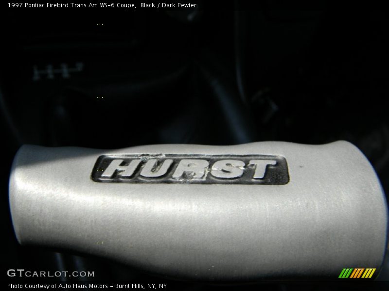 Black / Dark Pewter 1997 Pontiac Firebird Trans Am WS-6 Coupe