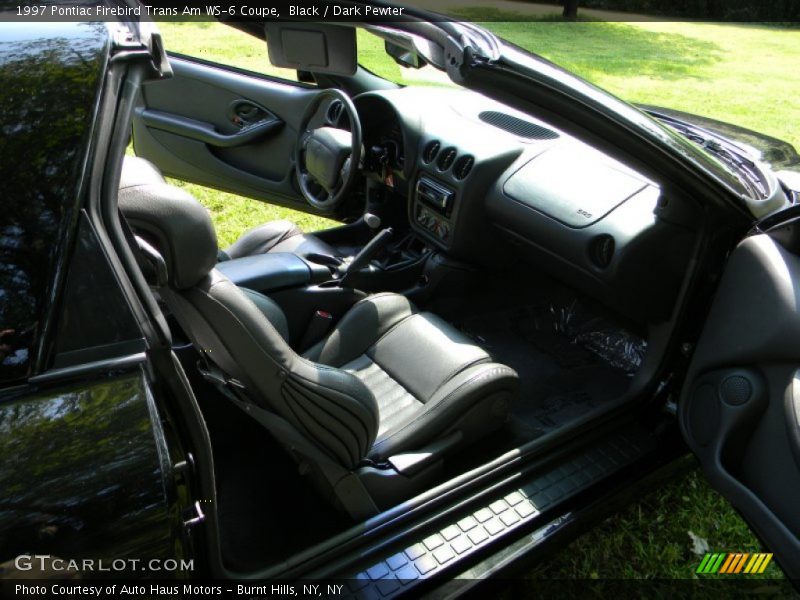 Black / Dark Pewter 1997 Pontiac Firebird Trans Am WS-6 Coupe