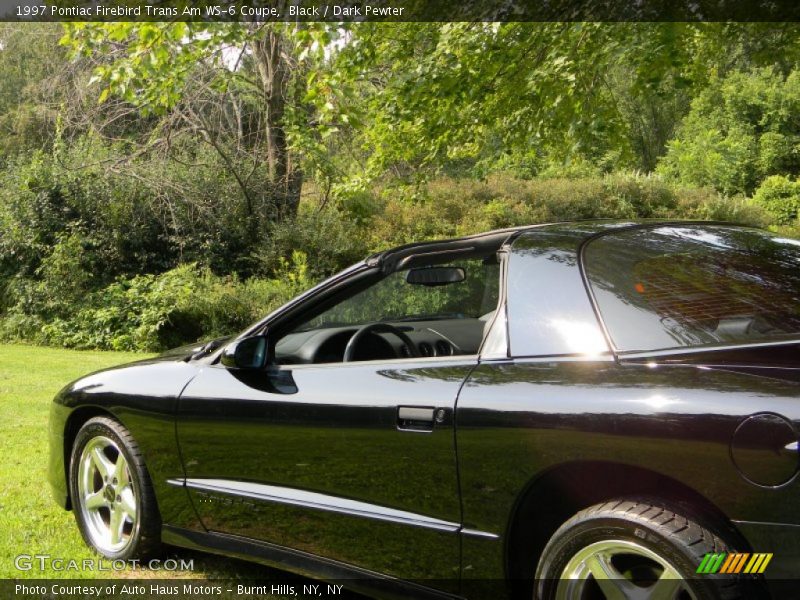 Black / Dark Pewter 1997 Pontiac Firebird Trans Am WS-6 Coupe