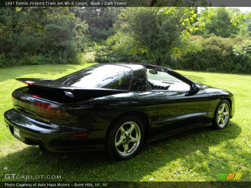 Black / Dark Pewter 1997 Pontiac Firebird Trans Am WS-6 Coupe