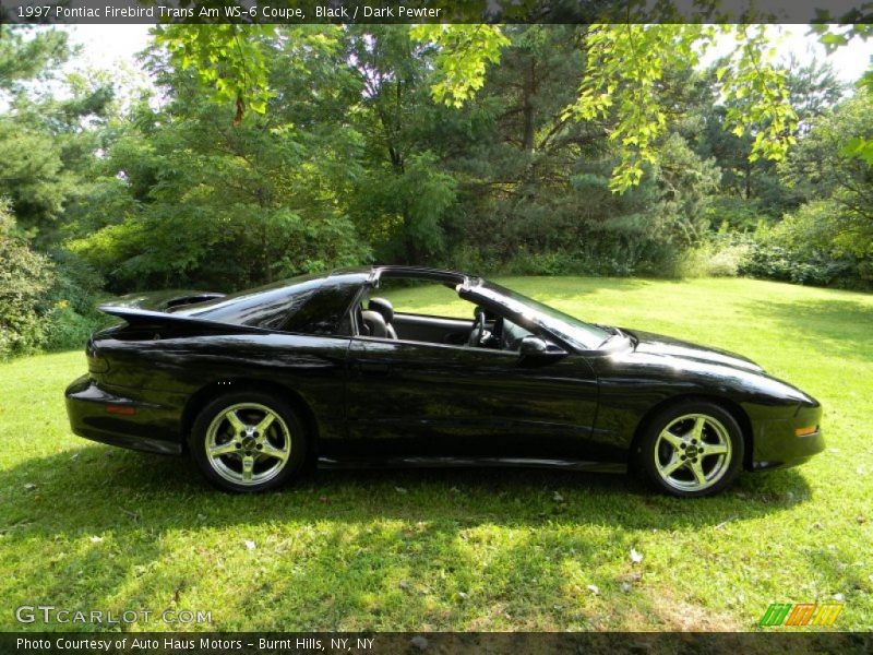 Black / Dark Pewter 1997 Pontiac Firebird Trans Am WS-6 Coupe