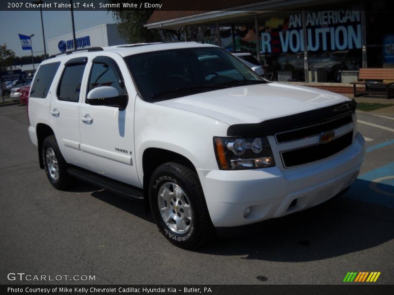 Summit White / Ebony 2007 Chevrolet Tahoe LT 4x4