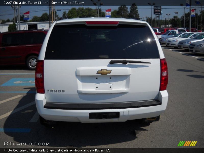 Summit White / Ebony 2007 Chevrolet Tahoe LT 4x4