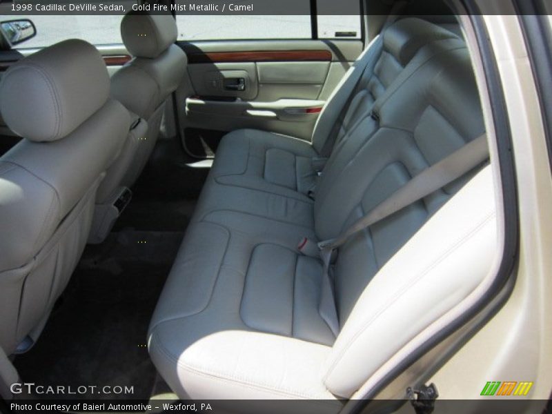Gold Fire Mist Metallic / Camel 1998 Cadillac DeVille Sedan