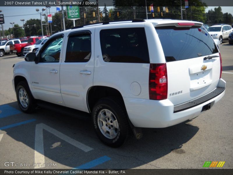 Summit White / Ebony 2007 Chevrolet Tahoe LT 4x4