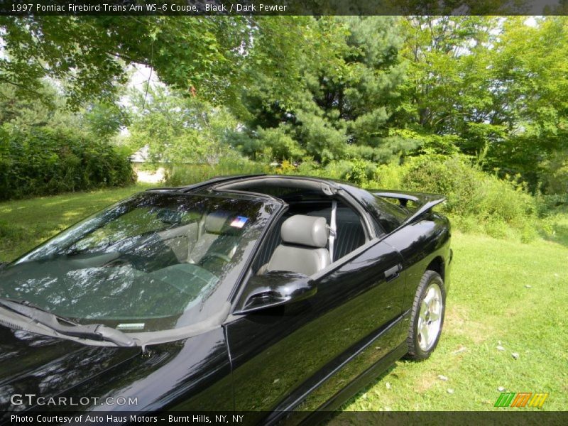 Black / Dark Pewter 1997 Pontiac Firebird Trans Am WS-6 Coupe
