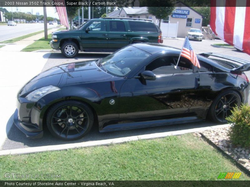 Super Black / Carbon Black 2003 Nissan 350Z Track Coupe