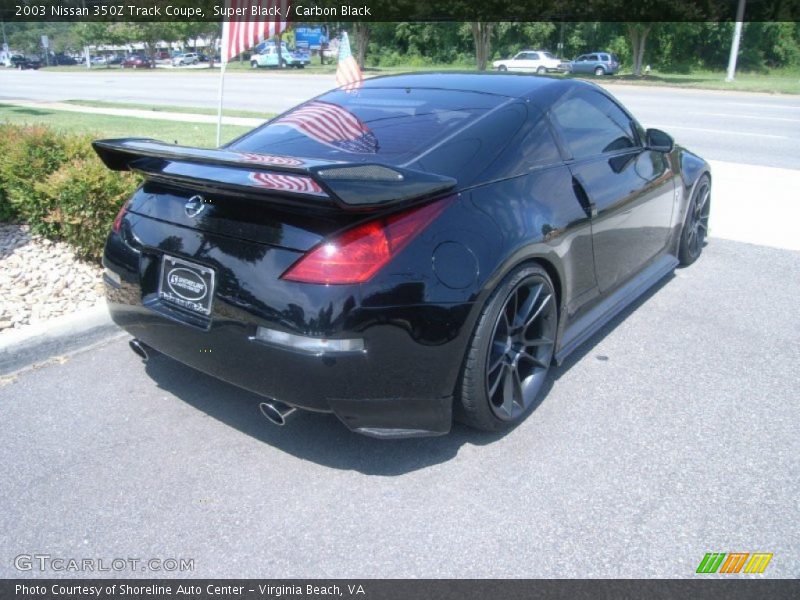 Super Black / Carbon Black 2003 Nissan 350Z Track Coupe