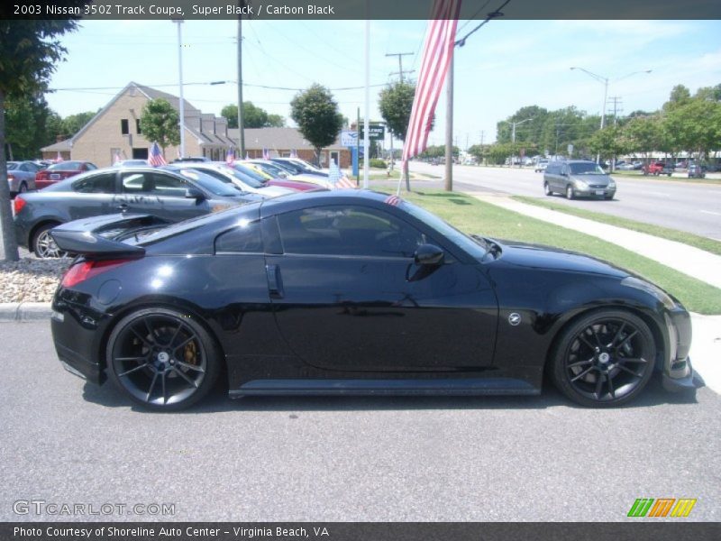 Super Black / Carbon Black 2003 Nissan 350Z Track Coupe