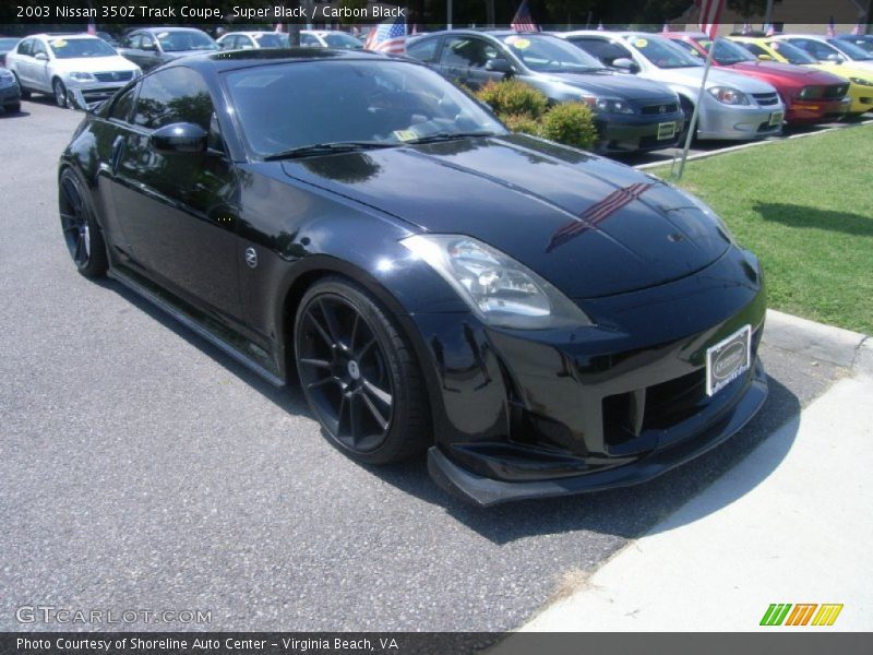 Super Black / Carbon Black 2003 Nissan 350Z Track Coupe