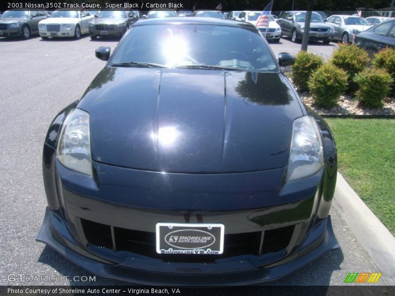 Super Black / Carbon Black 2003 Nissan 350Z Track Coupe