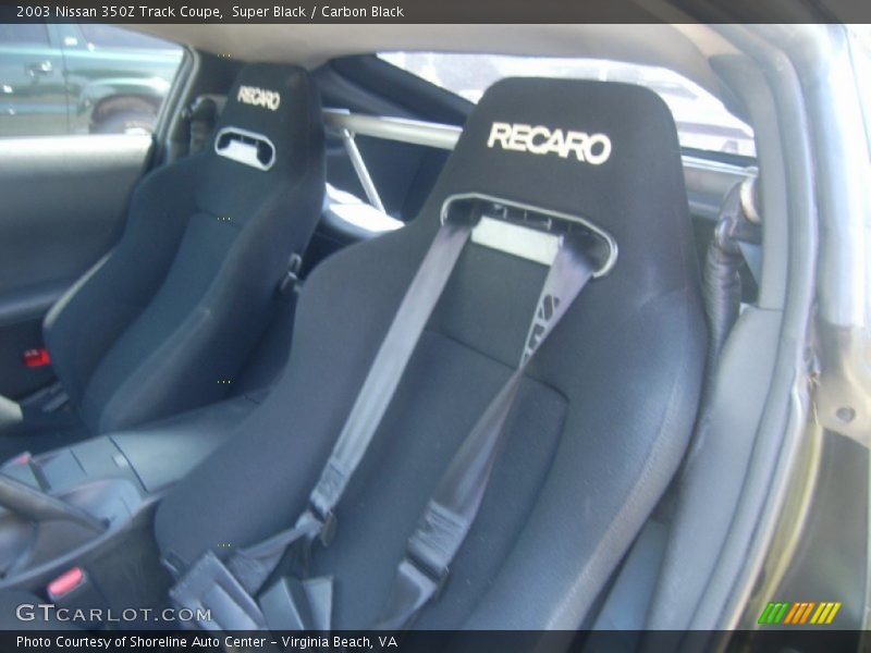 Super Black / Carbon Black 2003 Nissan 350Z Track Coupe
