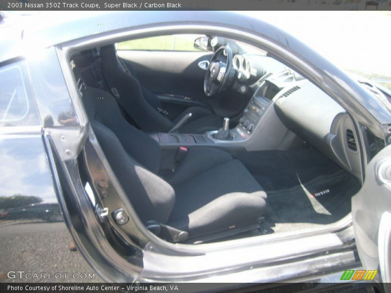 Super Black / Carbon Black 2003 Nissan 350Z Track Coupe