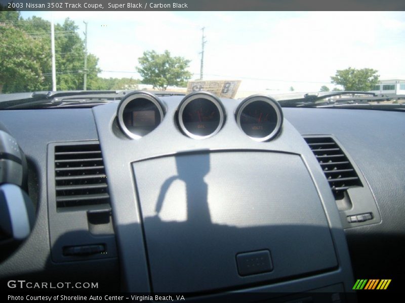 Super Black / Carbon Black 2003 Nissan 350Z Track Coupe