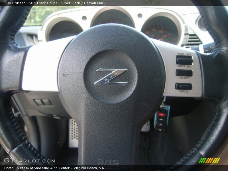 Super Black / Carbon Black 2003 Nissan 350Z Track Coupe
