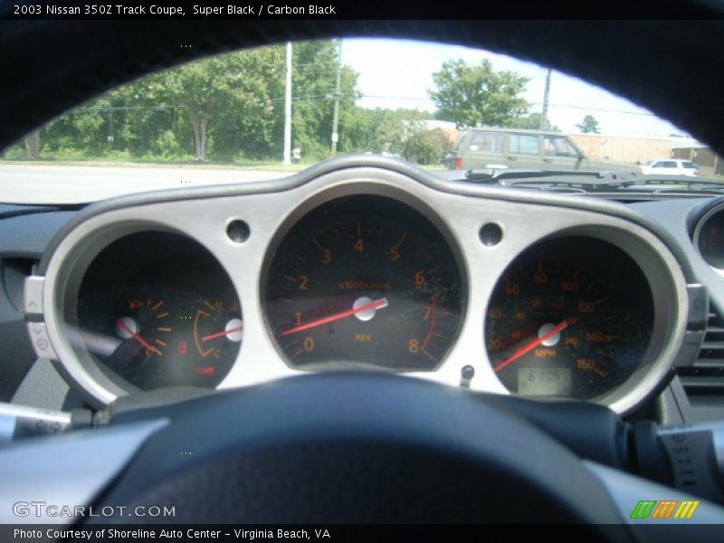 Super Black / Carbon Black 2003 Nissan 350Z Track Coupe