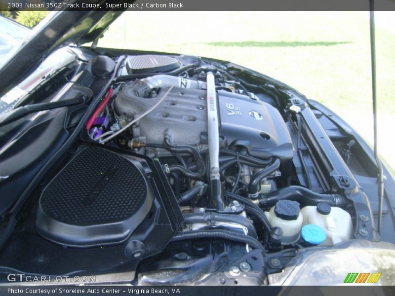 Super Black / Carbon Black 2003 Nissan 350Z Track Coupe